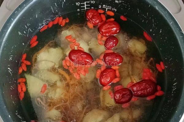 虫草花干贝鸡汤的做法图解12