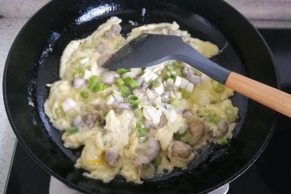 生蚝炒鸡蛋的做法图解9