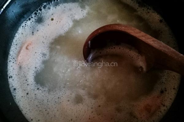 鲜虾粥的做法图解8