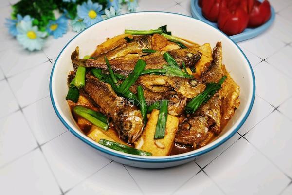 小黄鱼烧豆腐的做法图解18