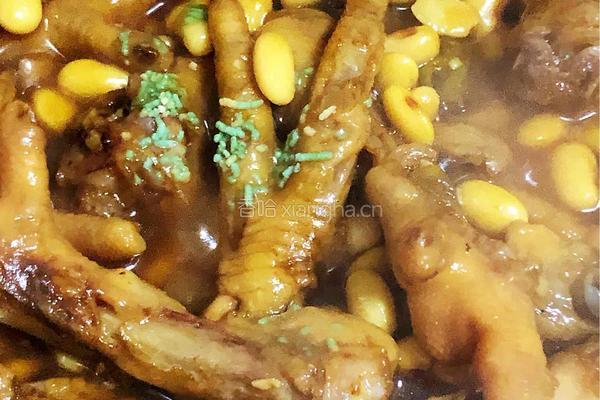 黄豆煲鸡脚的做法图解7