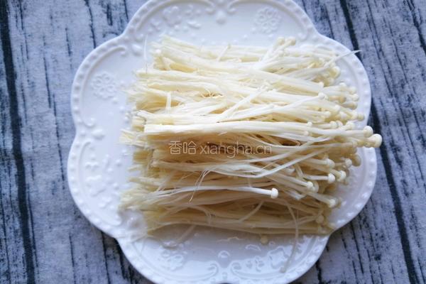 金针菇蛤蜊汤的做法图解5