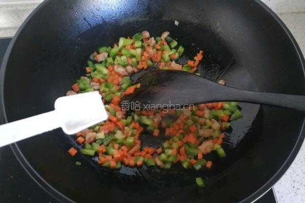 虾仁芝士焗饭的做法图解11