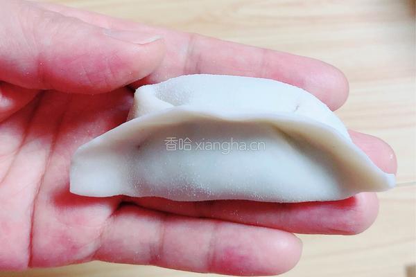 韭菜苔三鲜水饺的做法图解11