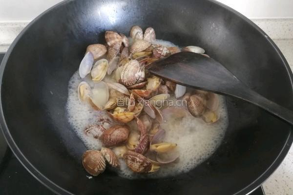 酒蒸蛤蜊的做法图解10