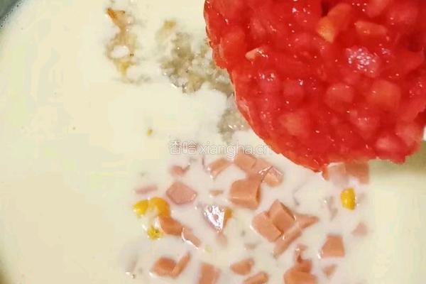 虾皮番茄鸡蛋饼的做法图解10
