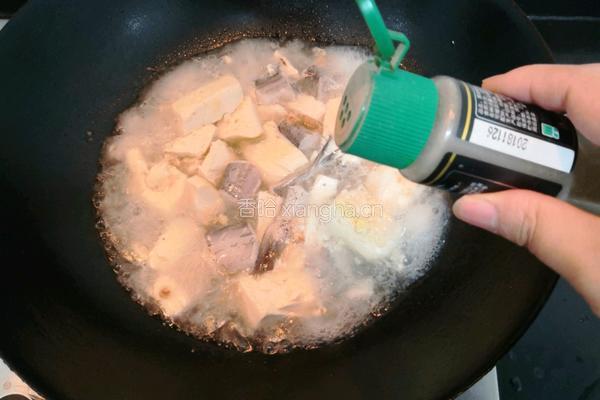 龙头鱼烩豆腐的做法图解12