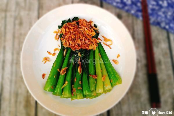 虾皮小油菜的做法图解12