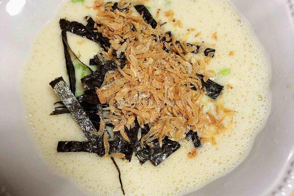 海米海苔豆浆蒸水蛋的做法图解10