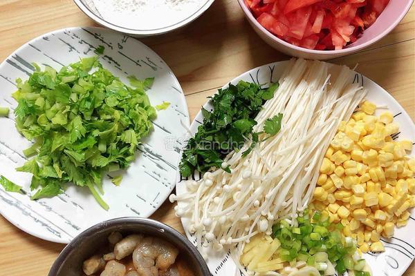 时蔬鲜虾疙瘩汤的做法图解4
