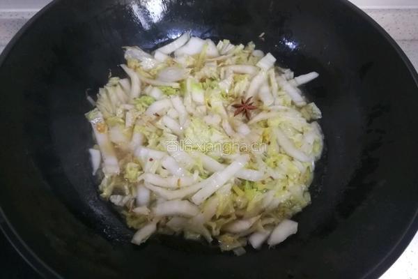 鱿鱼烧白菜的做法图解11