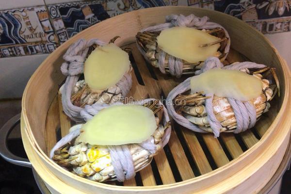 清蒸大闸蟹的做法图解8