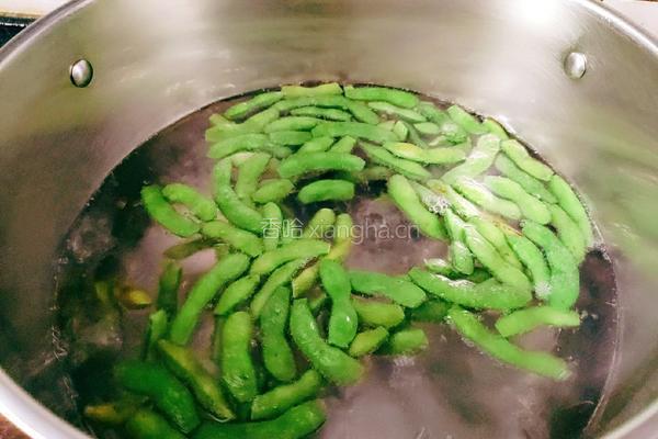 毛豆拌蚬子的做法图解7