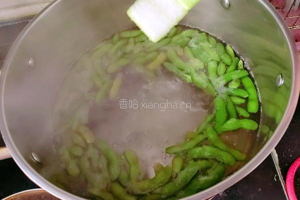 毛豆拌蚬子的做法图解8