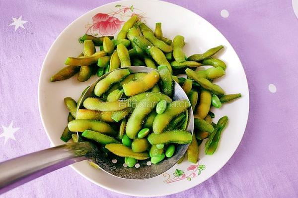 毛豆拌蚬子的做法图解11
