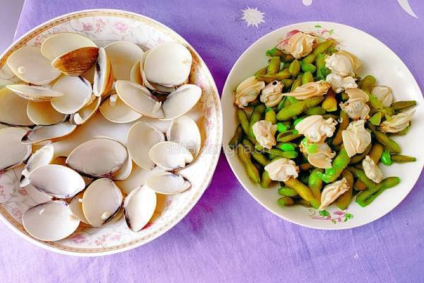 毛豆拌蚬子的做法图解14