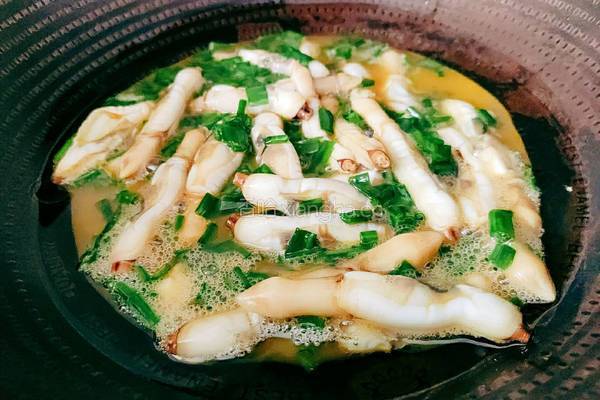 蛏子炒鸡蛋的做法图解9