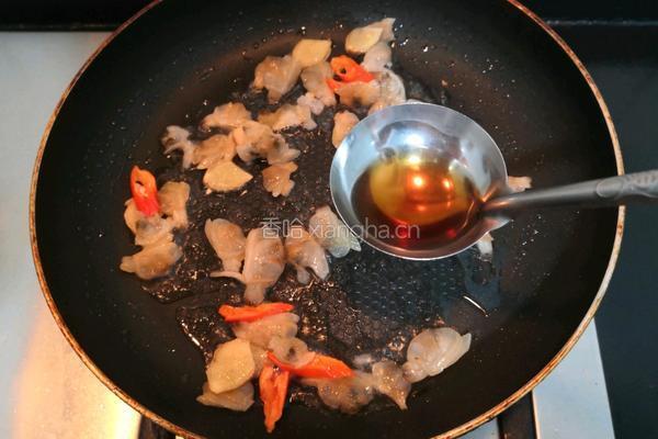 花蛤肉炒韭菜的做法图解8