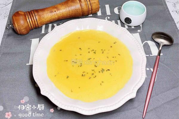 奶油南瓜虾仁浓汤的做法图解20