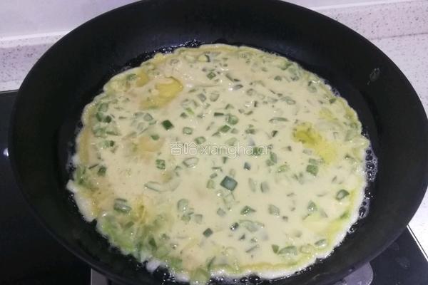 青椒虾皮饼的做法图解9
