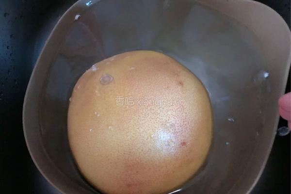 不苦的蜂蜜柚子茶的做法图解2