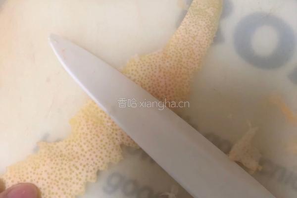 不苦的蜂蜜柚子茶的做法图解4