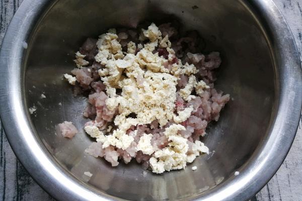 鱼肉酿豆腐的做法图解8