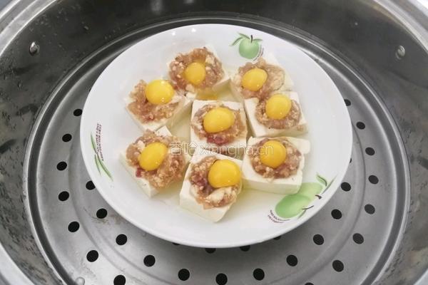 鱼肉酿豆腐的做法图解16
