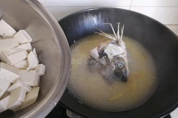 鱼头豆腐汤的做法图解10