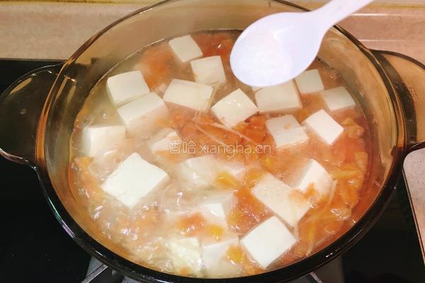 虾仁豆腐汤的做法图解9