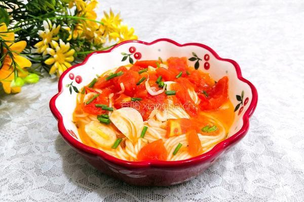 虾皮番茄面的做法图解19