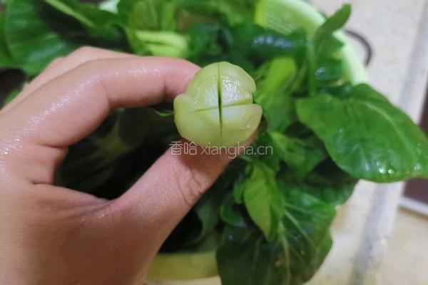 香菇上海青的做法图解11