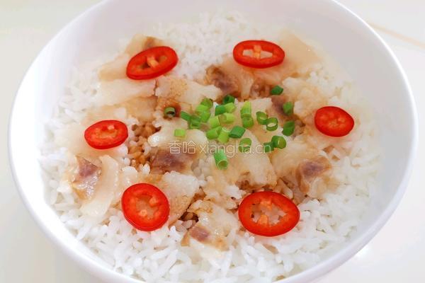 腊肉蒸饭的做法图解5