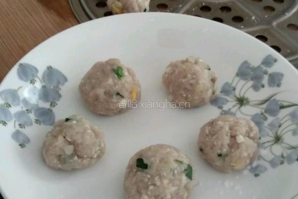 香煎鲅鱼丸的做法图解5