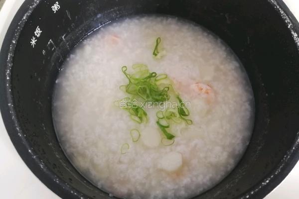鲜虾山药粥的做法图解9