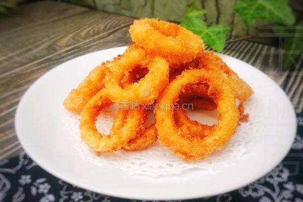 酥炸鱿鱼圈的做法图解10
