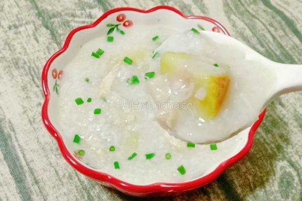 干贝鸡肉板栗粥的做法图解15