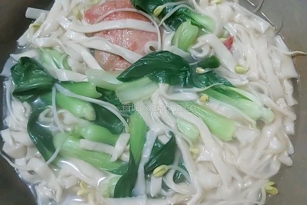 手擀面的做法图解8