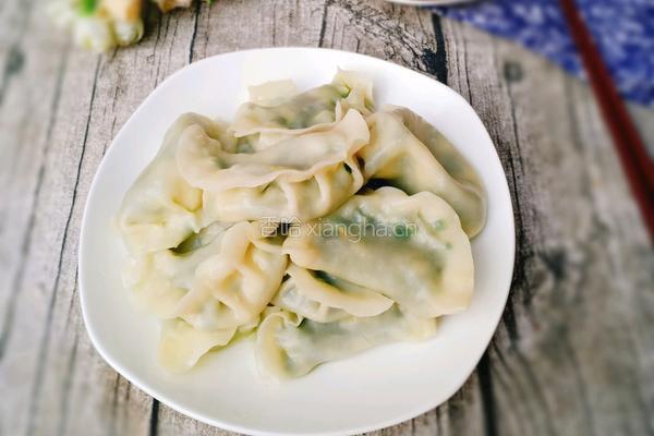 韭菜虾皮鸡蛋水饺的做法图解14