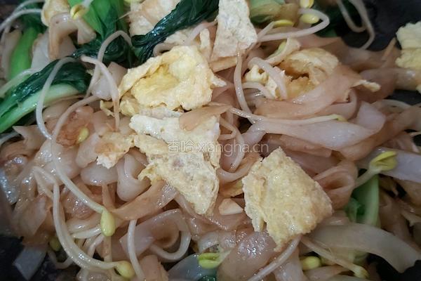 鸡蛋炒河粉的做法图解6