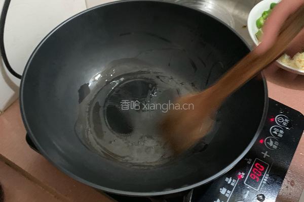 青椒炒田鸡的做法图解3