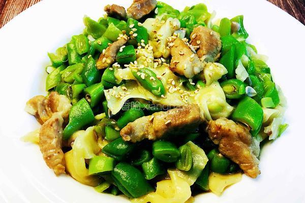 豆角焖面的做法图解7