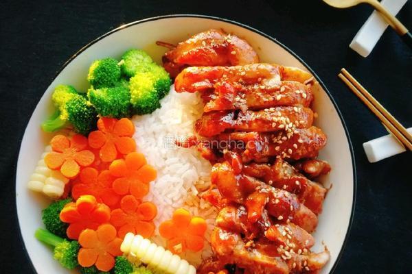 照烧鸡腿饭的做法图解7
