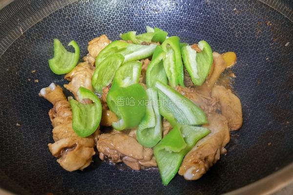 辣椒炒鸡肉的做法图解8