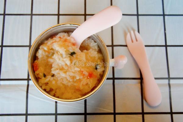 宝宝辅食：番茄鳕鱼粥「小鹿优鲜」的做法图解7