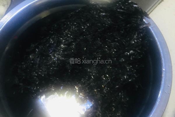 紫菜蛋花汤的做法图解1