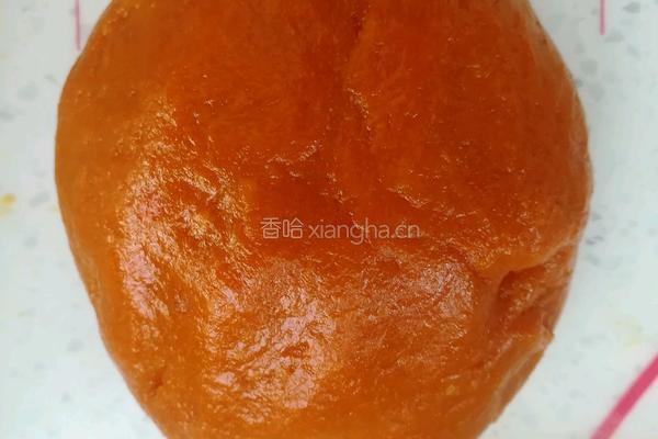 南瓜面包的做法图解1