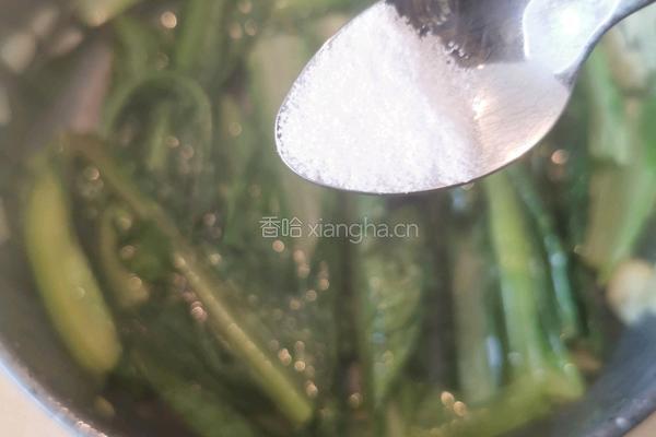 蒜炒油麦菜的做法图解6