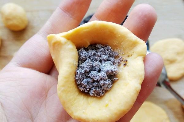 南瓜糖心饼的做法图解6