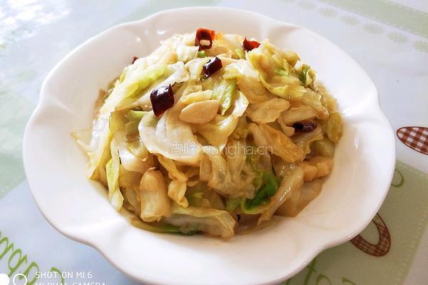 手撕包菜的做法图解1